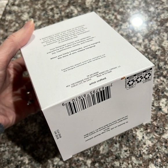 Hallmark keepsake fisher-Price play family airport ornament - Picture 3 of 4